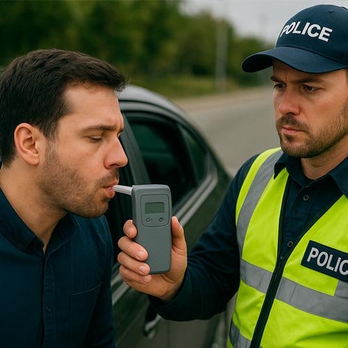 Control de alcoholemia y operativos de tránsito en calles de Calama